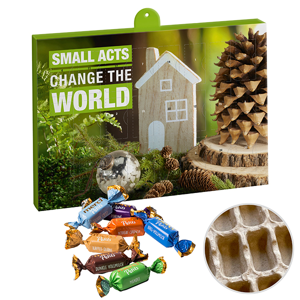 Premium Marken-Adventskalender PAPIER m. Merci Petits