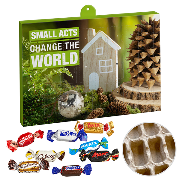 Premium Marken-Adventskalender PAPIER m. Celebrations